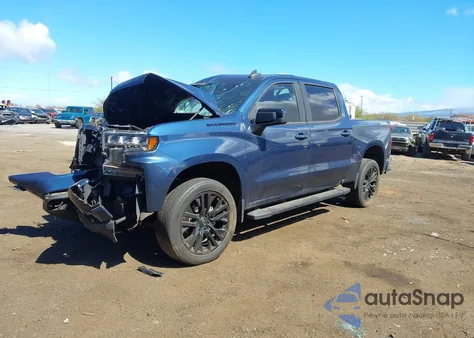 2022 Chevrolet Silverado 1500 Ltd 4Wd Short Bed Rst z USA, uszkodzony, nr VIN 1GCUYEED2NZ137589